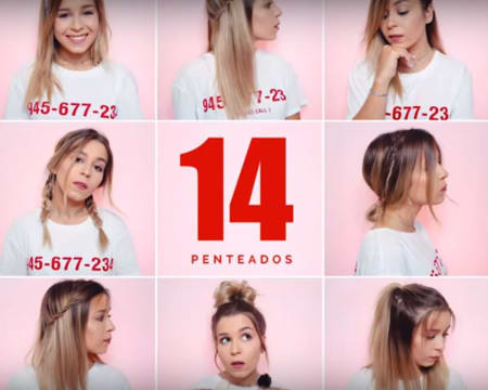 14 Penteados Simples e Rápidos com a Youtuber Inês Rochinha 14 Penteados Simples e Rápidos com a Youtuber Inês Rochinha