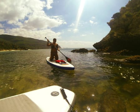 Stand Up Paddle nas Praias da Serra da Arrábida | Into the Nature Stand Up Paddle nas Praias da Serra da Arrábida | Into the Nature