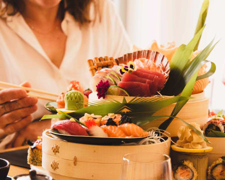 Kabuki Sushi - Caldas da Rainha | Combinado de 30 Peças de Sushi para Dois Kabuki Sushi - Caldas da Rainha | Combinado de 30 Peças de Sushi para Dois