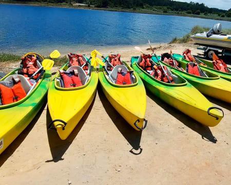 Passeio de BTT e Kayak Passeio de BTT e Kayak
