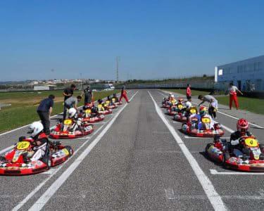 Condução de Kart 200cc Condução de Kart 200cc