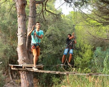 Arborismo a 2 - Nível Aventureiro | 4 Locais Arborismo a 2 - Nível Aventureiro | 4 Locais