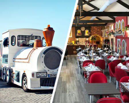 Passeio no Magic Train + Visita às Caves + Almoço Buffet em Hotel 4* | Dia em Família no Porto!