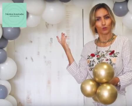 Aprenda a Fazer um Arco de Balões Desconstruídos! Menta Dourada Aprenda a Fazer um Arco de Balões Desconstruídos! Menta Dourada