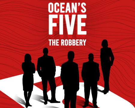 Mission to Escape | Escape Game «Ocean's 5 - The Robbery» | 2 a 3 Jogadores Mission to Escape | Escape Game «Ocean's 5 - The Robbery» | 2 a 3 Jogadores