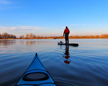 Paddle Surf para 2 em Barragem Privada Paddle Surf para 2 em Barragem Privada