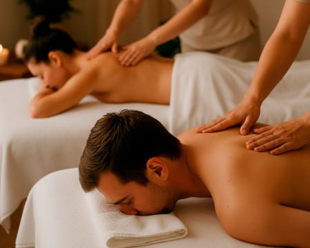 Oásis - Espaço Terapêutico | Massagem de Relaxamento Corpo Inteiro | 2 Pessoas