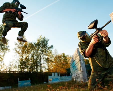 Paintball Battle Game - 400 Bolas Paintball Battle Game - 400 Bolas