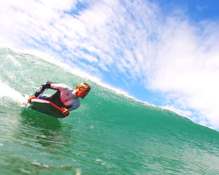Aula de Bodyboard no Pure Emocean Aula de Bodyboard no Pure Emocean