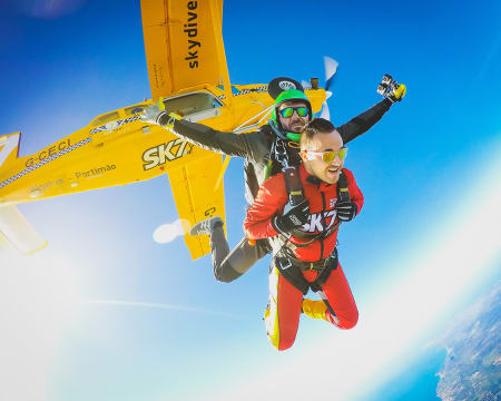 Salto de Paraquedas | Skydive no Algarve a 3000m | Emoção Junto ao Mar!