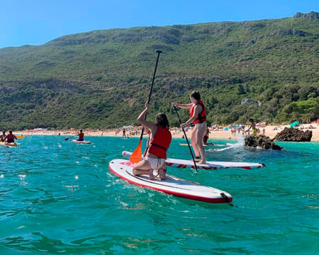 Boarder Club Portugal | Aula de Grupo de SUP Boarder Club Portugal | Aula de Grupo de SUP