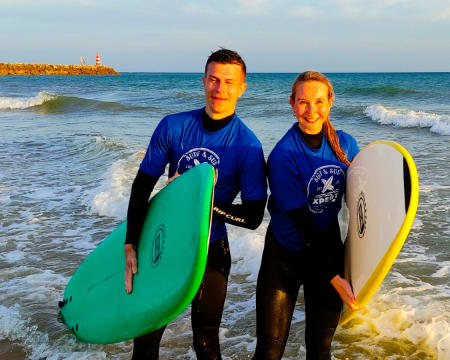 Surf & Sup Xpert | Aula de Surf | 2 Pessoas Surf & Sup Xpert | Aula de Surf | 2 Pessoas