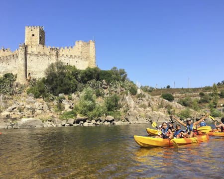 Canoagem no Rio Tejo ou no Rio Zêzere para Dois | T-experience Canoagem no Rio Tejo ou no Rio Zêzere para Dois | T-experience