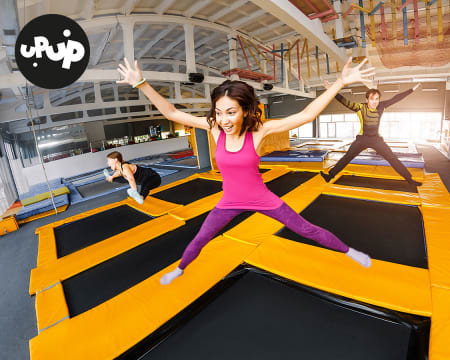 UpUp Park - Entrada de 2 Adultos + 1 Criança UpUp Park - Entrada de 2 Adultos + 1 Criança
