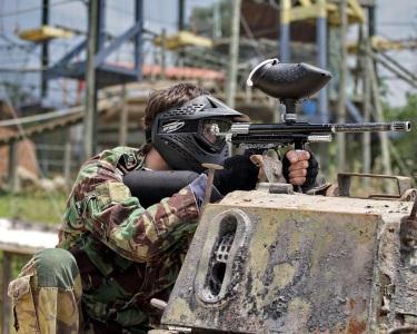 Paintball 100 bolas para 2 Paintball 100 bolas para 2