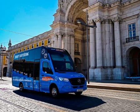 Smart Sightseeing Tour! Viagem Multimédia pela História de Lisboa em Mini-Bus | Bilhete Criança ou Adulto