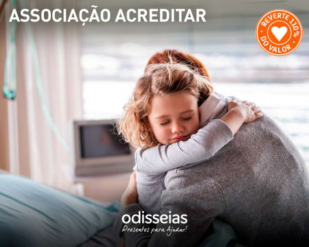 Presentes para Ajudar! Voucher Donativo para a Acreditar - Ass. de Pais e Amigos de Crianças com Cancro Presentes para Ajudar! Voucher Donativo para a Acreditar - Ass. de Pais e Amigos de Crianças com Cancro