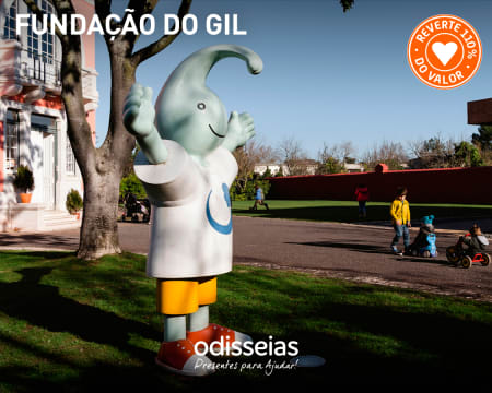 Presentes para Ajudar! Voucher Donativo para a Fundação do Gil Presentes para Ajudar! Voucher Donativo para a Fundação do Gil