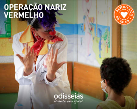 Presentes para Ajudar! Voucher Donativo para a Operação Nariz Vermelho Presentes para Ajudar! Voucher Donativo para a Operação Nariz Vermelho