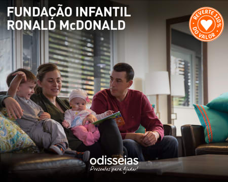 Presentes para Ajudar! Voucher Donativo para a Fundação Infantil Ronald McDonald Presentes para Ajudar! Voucher Donativo para a Fundação Infantil Ronald McDonald