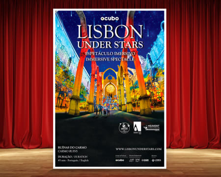 «Lisbon Under Stars» - Ruínas do Carmo | Espectáculo Imersivo 360º Sobre a História de Lisboa