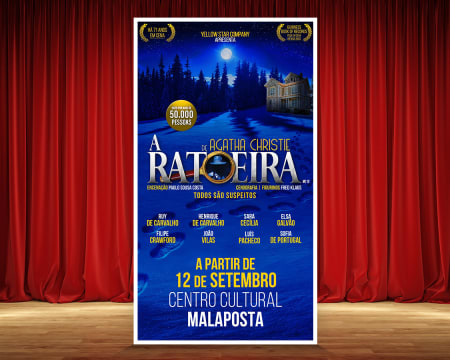 «A Ratoeira» | A Peça de Teatro em Cena Há Mais Anos! Centro Cultural Malaposta