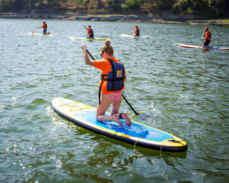 Aula de Stand Up Paddle no Rio Paiva para Dois - 1h30 | NaTour Way