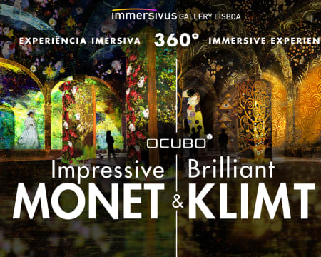 Espectáculo 360º! «Impressive Monet & Brilliant Klimt» | Reservatório Mãe d'Água das Amoreiras