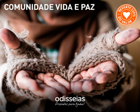 Presentes para Ajudar! Voucher Donativo para a Comunidade Vida e Paz