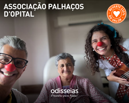 Presentes para Ajudar! Voucher Donativo para a Associação Palhaços d'Opital