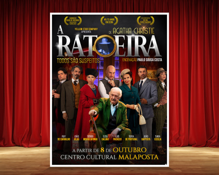 «A Ratoeira» | Uma Peça de Teatro em Cena Há Mais Anos! Centro Cultural Malaposta