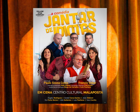 «Jantar de Idiotas» no Centro Cultural Malaposta | Bilhetes para um Espetáculo Hilariante! Odivelas