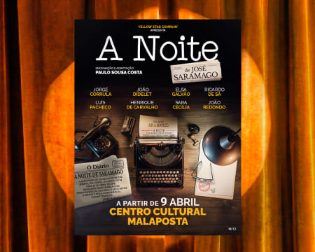 «A Noite» de José Saramago | Centro Cultural da Malaposta
