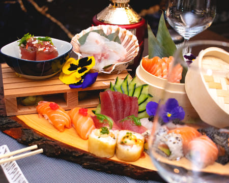 Menu de Degustação de Sushi para Dois em Massamá | 62 Peças de Sushi + Jarro de Sangria no Koen Sushi