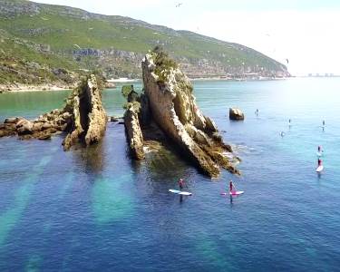 Aula de SUP na Arrábida - 1 ou 2 Pessoas | 2 Horas junto ao Parque Natural!