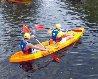 Descida de Kayak no Rio Vez a 2 Descida de Kayak no Rio Vez a 2