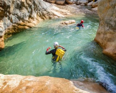Canyoning a 2 Canyoning a 2
