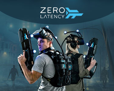 ZERO LATENCY | Experiência de Realidade Virtual 30 Minutos para 2, 4, 6 ou 8 Pessoas