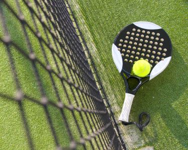 Padel para 4 Pessoas com Raquetes e Bolas, 1h