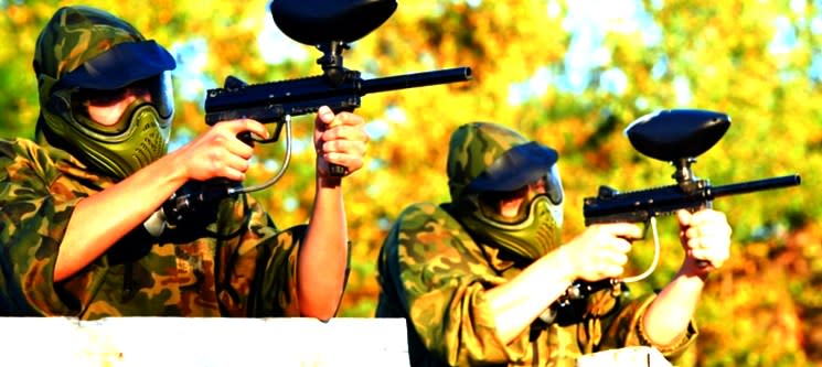 Paintball em Valongo, Sta Maria da Feira ou S.J. Madeira | 100 Bolas - 2 Horas | 1 a 8 Pessoas