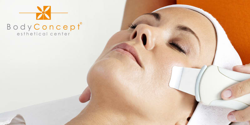 BodyConcept ® | Limpeza Pele Ultrassónica | Cómodo, Indolor e Seguro | Mais de 40 Clínicas