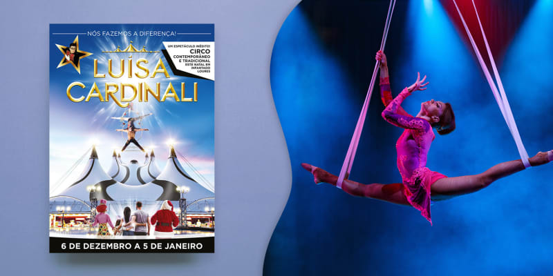 Circo de Natal Luisa Cardinali - Um Espectáculo para Toda a Família! Loures