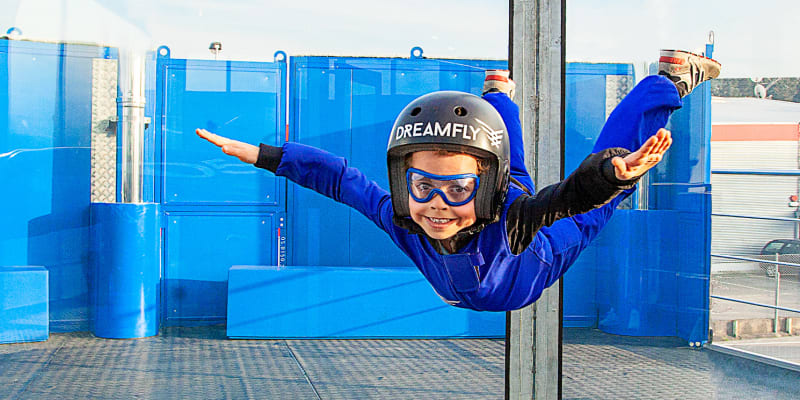 Experiência de Voo no Primeiro Túnel de Vento em Portugal! DreamFly Indoor Skydiving Porto
