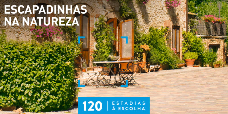 Escapadinhas na Natureza | 120 Estadias à Escolha