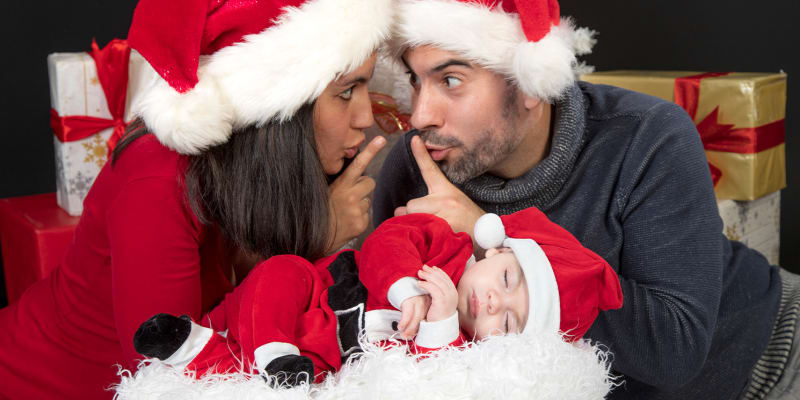 Sessão Fotográfica de Natal em Estúdio | Sintra