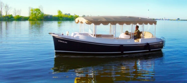 Passeio de Barco no Rio Tejo & Natureza! 2h30 | 2 Adultos e 2 Crianças