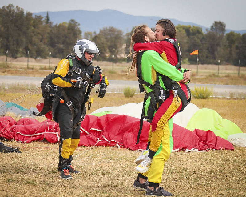 Tandem Skydive Salto de Paraquedas Algarve Cai 