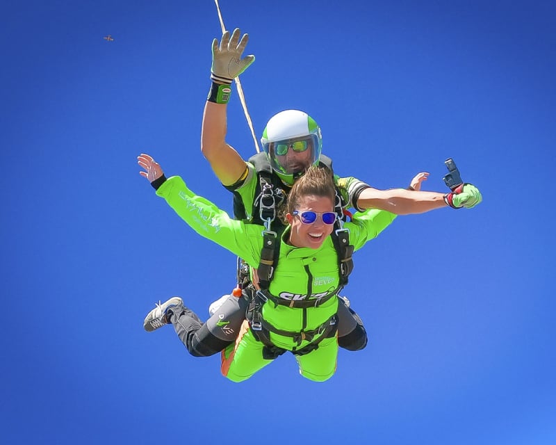 Tandem Skydive Salto de Paraquedas Algarve Cai 