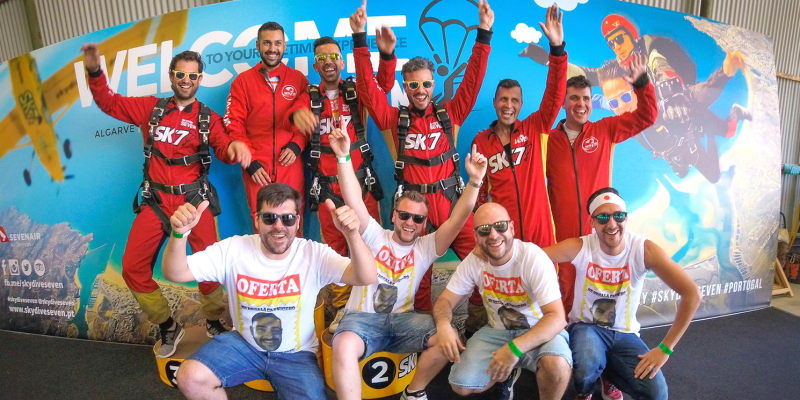 Salto de Paraquedas | Skydive no Algarve a 3000m | Emoção Junto ao Mar!