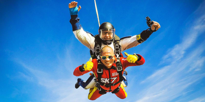 Salto de Paraquedas | Skydive no Algarve a 3000m | Emoção Junto ao Mar!